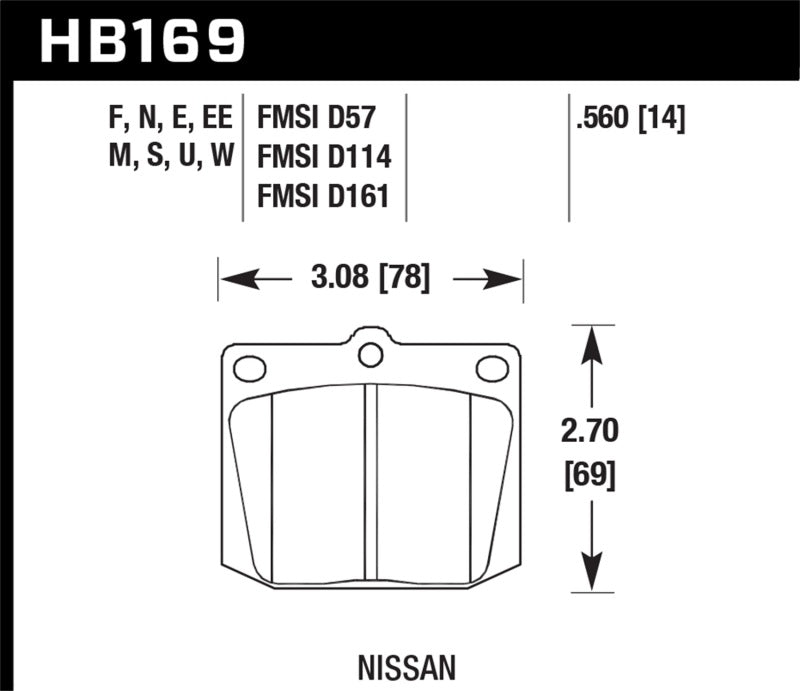 HAWK DTC-70 Brake Pad Sets-image-Image