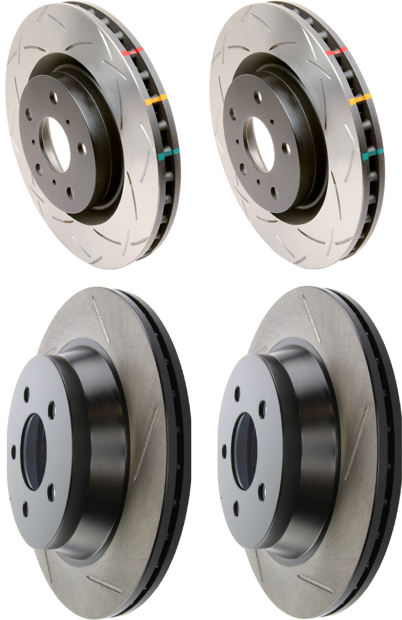 1994-2004 Ford Mustang Race Spec Rotor Set (Front and Rear)