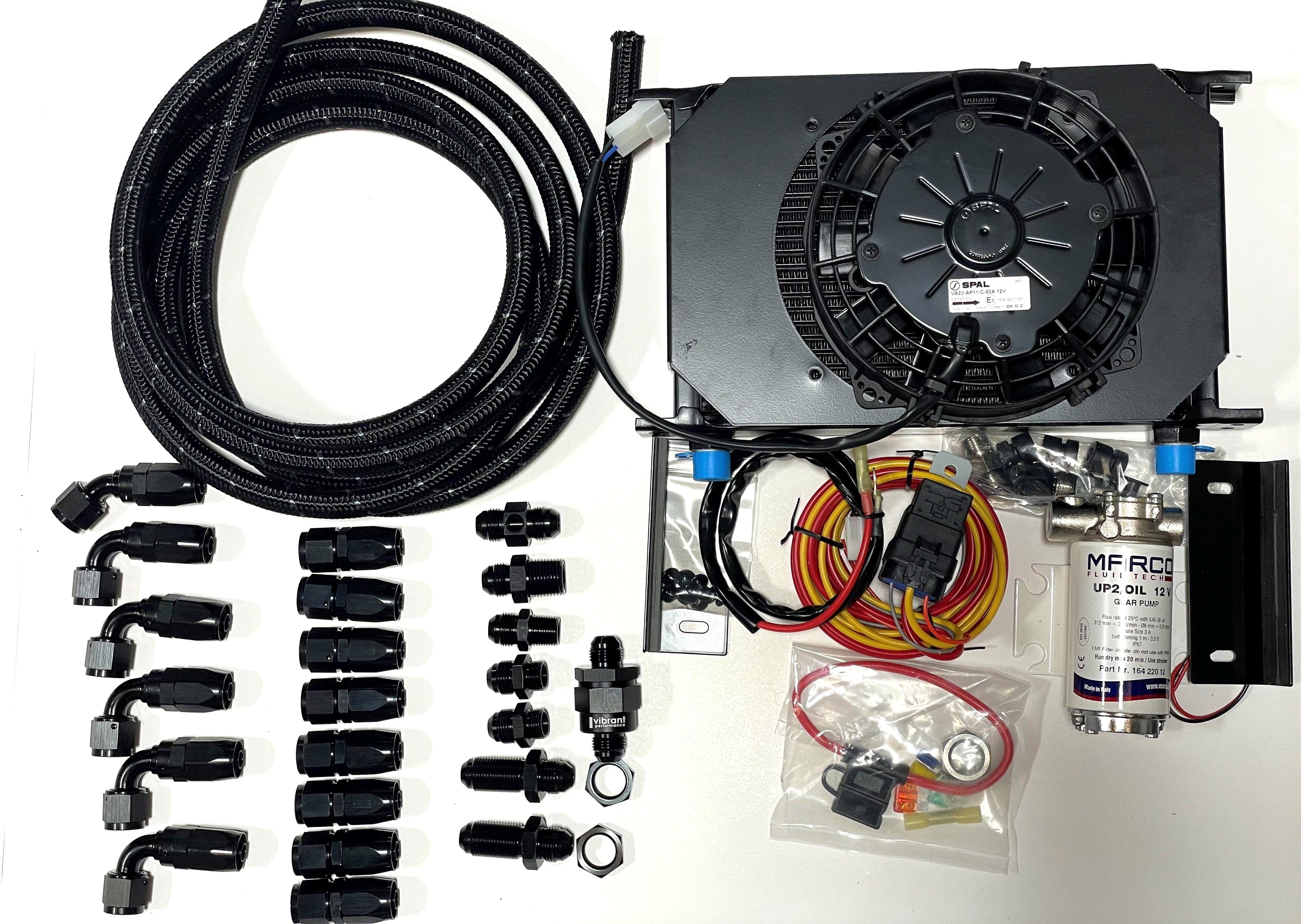 Custom Differential Oil Cooler Kit for 1979-2004 Ford Mustangs