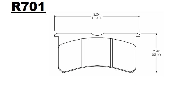 Wilwood SL Type 7416 - Raybestos R701.16 (Front Set)