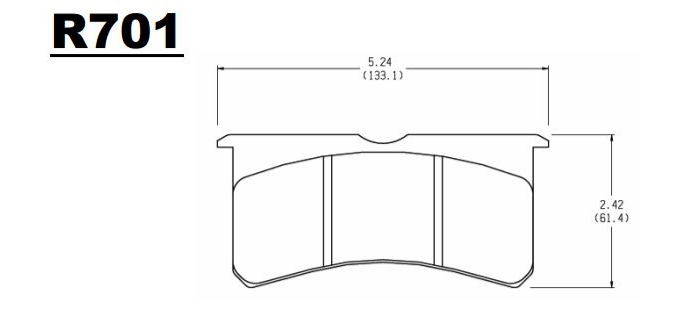 Wilwood SL Type 7420 - Raybestos R701.20 (Front Set)